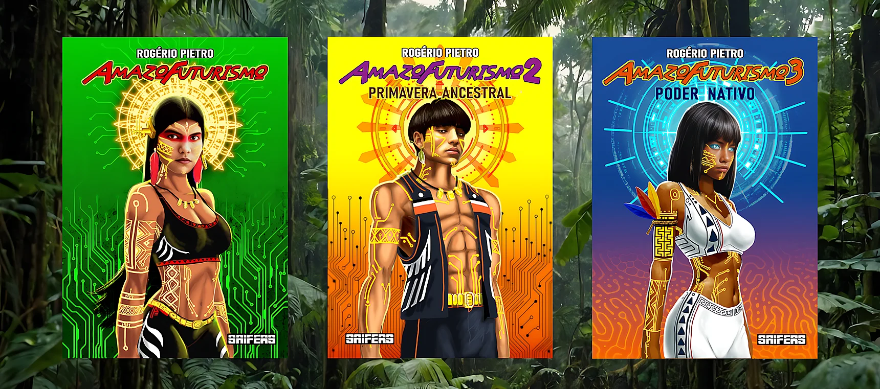 Amazofuturismo - Rogério Pietro autor referência do subgênero de ficção científica