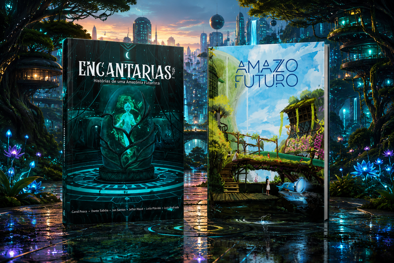O Amazofuturismo e o desmatamento.